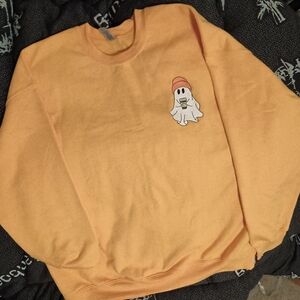 Ghost Embroidered Sweatshirt